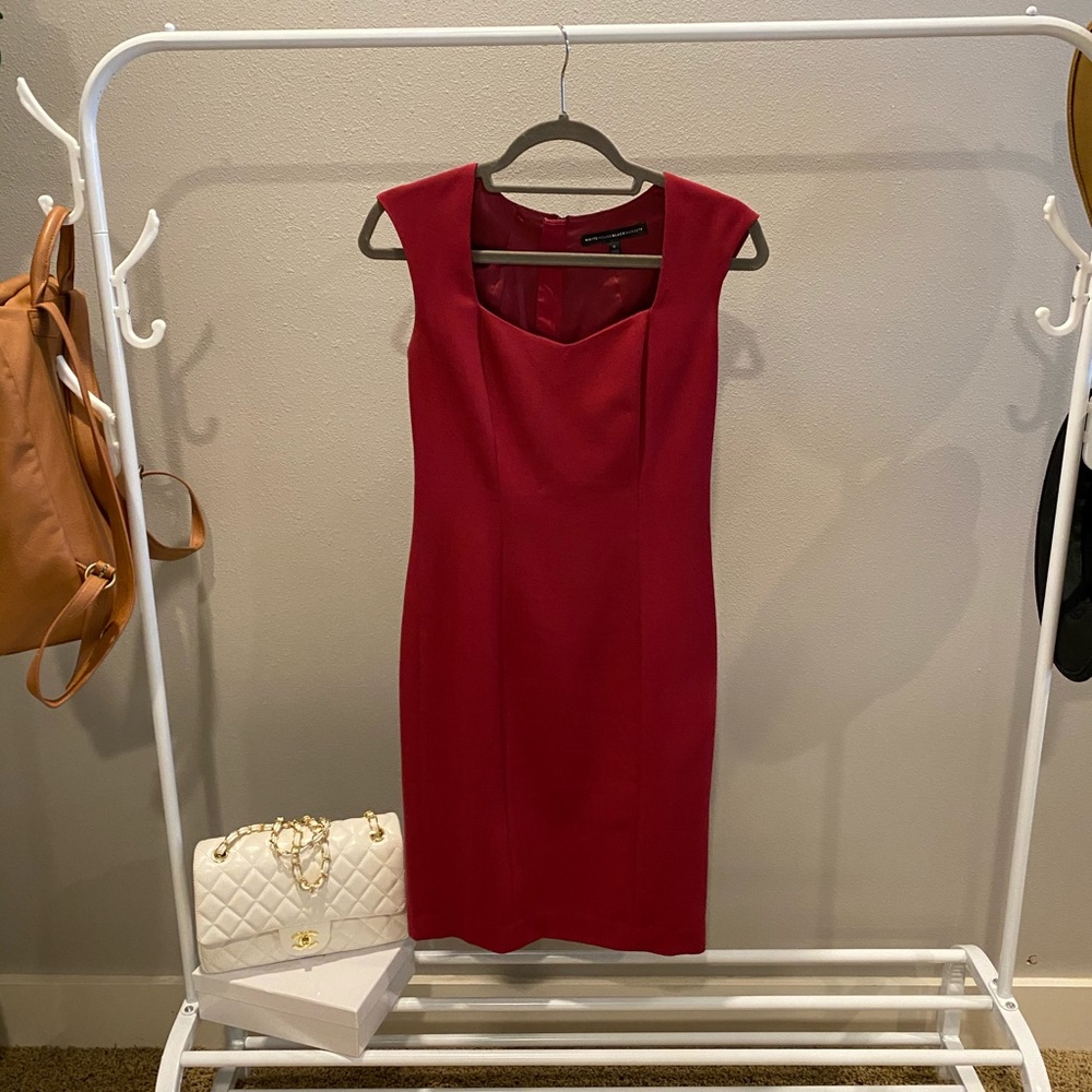 Plum Fitted Dress